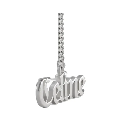 Gothic Earring In Sterling Silver With Rhodium Finish