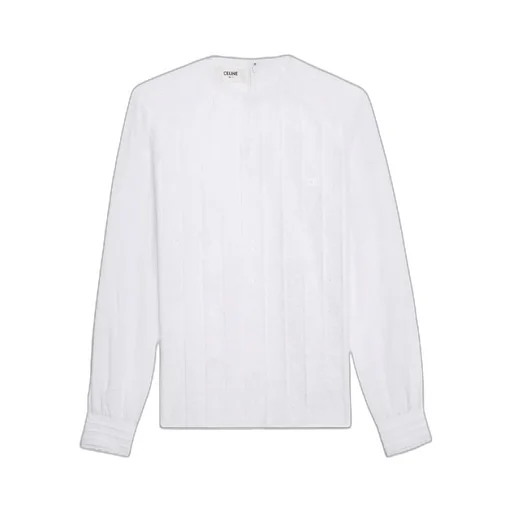 Embroidered Cotton Muslin Blouse