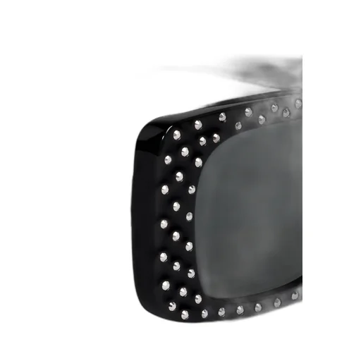 Square S213 Sunglasses In Acetate With Crystals