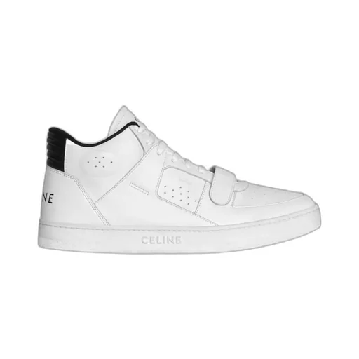 Ct-02 Mid Sneaker With Velcro In Calfskin