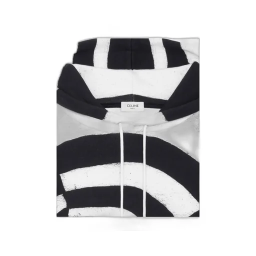 Artist Print Hoodie In Fleece