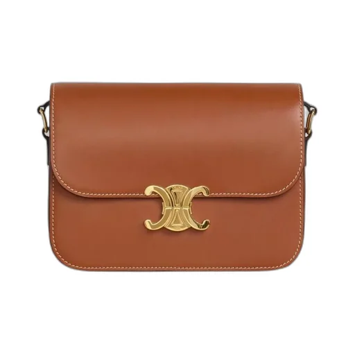 Classique Triomphe Bag In Natural Calfskin