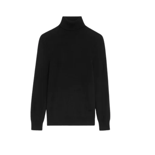 Triomphe Turtleneck Sweater In Fine Cashmere