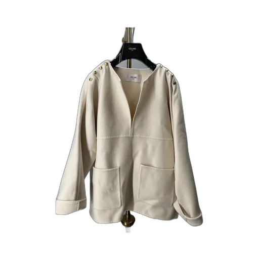 Vareuse Jacket In Double Faced Cashmere