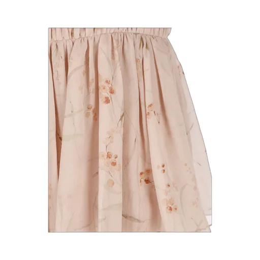 Short Dress In Silk Georgette