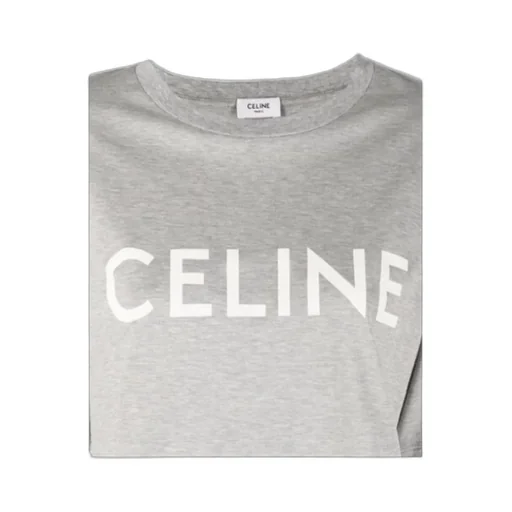Cropped Cotton Jersey T-Shirt