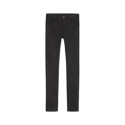 Skinny Jeans In Vintage Pure Black Denim