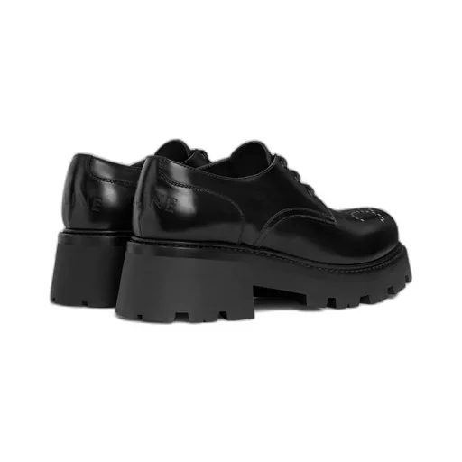 Triomphe Rangers Derby With Perforated Triomphe In Polished Bullskin
