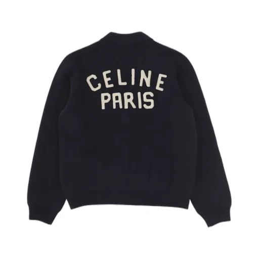 College Cardigan In Wool