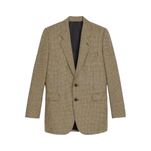 Tournon Jacket In Houndstooth Wool