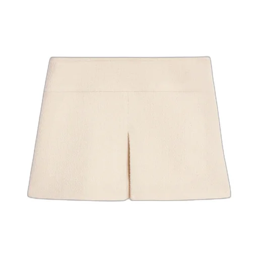 Trapeze Mini Skirt In Cashmere Tweed
