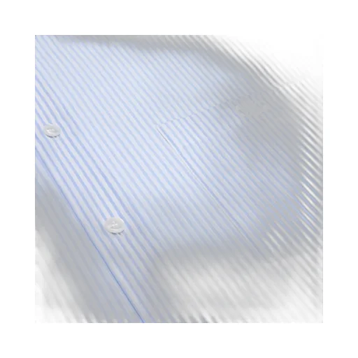 Oversized Shirt In Striped Cotton Voile