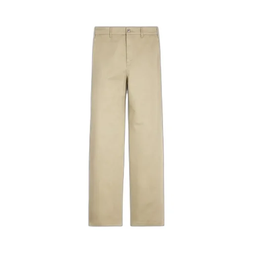 Straight Chinos In Twill