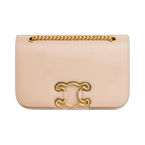 Medium Bag Triomphe Frame In Shiny Calfskin