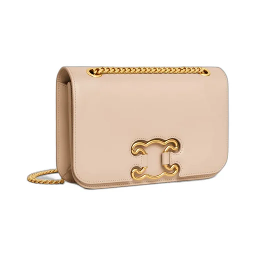 Medium Bag Triomphe Frame In Shiny Calfskin