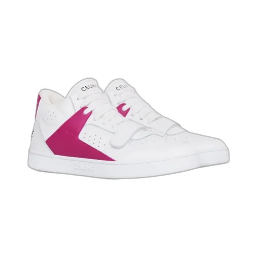 Ct-02 Trainer Mid Sneaker With Scratch In Calfskin