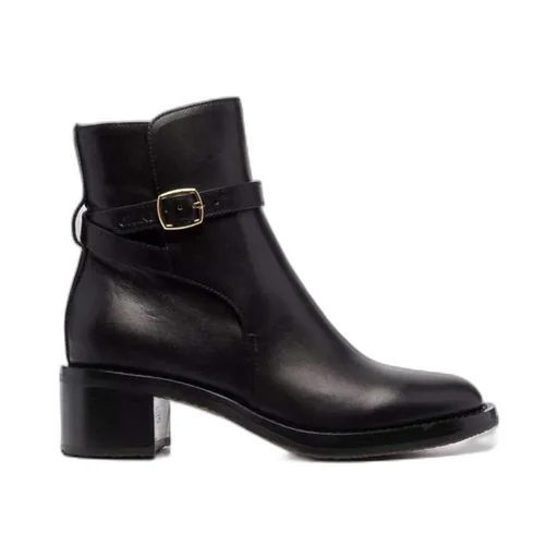 Folco Round-Headed Ankle Boots