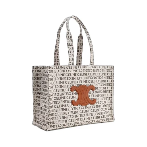 Large Cabas Thais In Textile With Celine All-Over