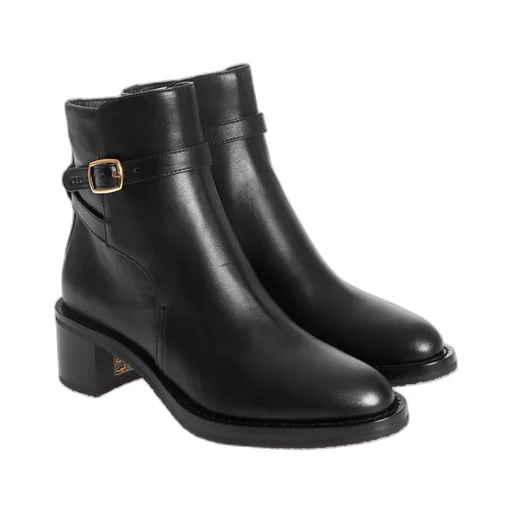 Folco Round-Headed Ankle Boots