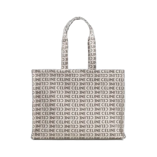 Large Cabas Thais In Textile With Celine All-Over
