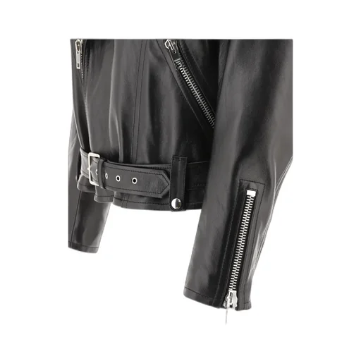 Biker Jacket In Soft Lambskin