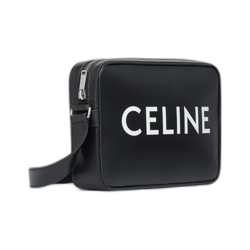 Medium Messenger Bag In Smooth Calfskin With Celine Print