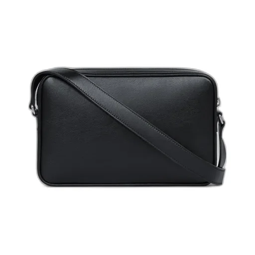 Medium Messenger Bag In Smooth Calfskin With Celine Print
