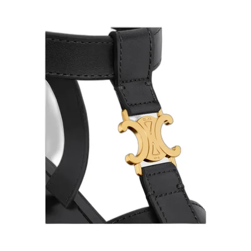Clea Triomphe Gladiator Sandal In Calfskin - Vegetal Tanning