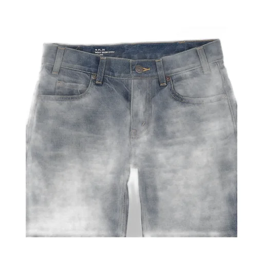 Low Flare Jeans In Dark Union Wash Denim