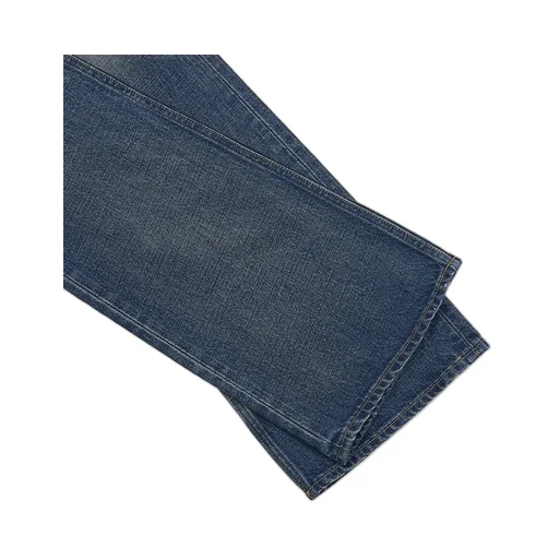 Low Flare Jeans In Dark Union Wash Denim