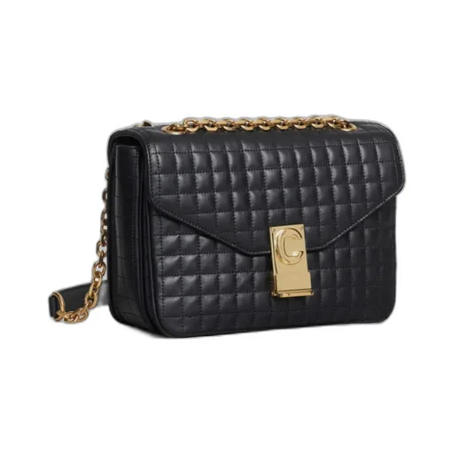 C Bag Medium Cow Leather Quilted Handbag