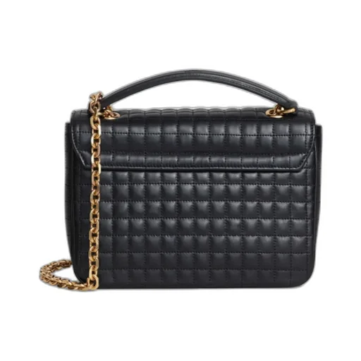 C Bag Medium Cow Leather Quilted Handbag