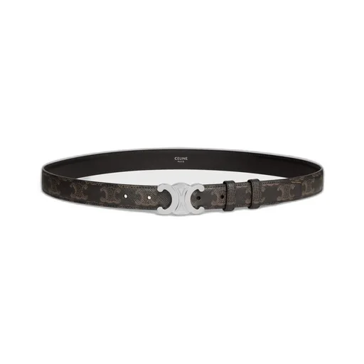 Medium 25Mm Triomphe Belt In Triomphe Canvas