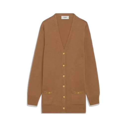 Signature Long Cardigan In Iconic Cashmere