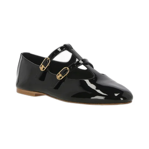 Les Ballerines Babies In Patent Calfskin