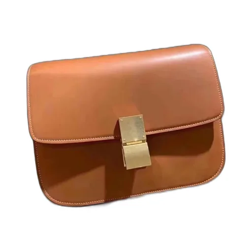 Medium Classic Bag In Natural Calfskin