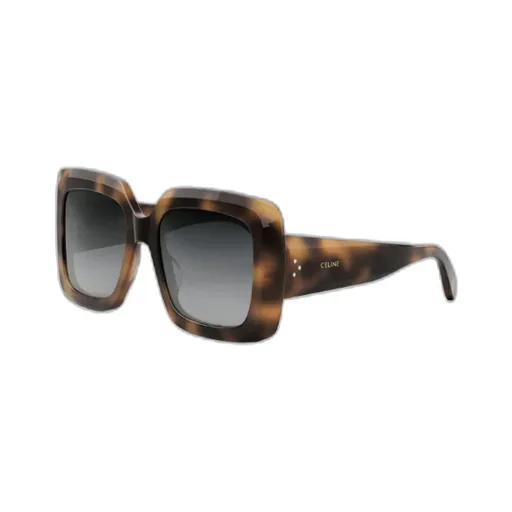 Oversized Tortoiseshell-Frame Sunglasses
