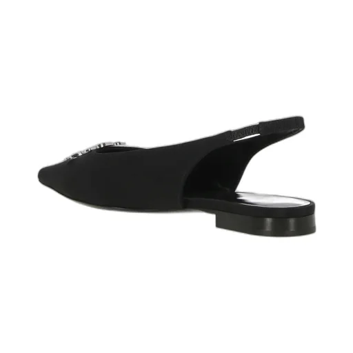 Alma Triomphe Flat Slingback In Gros-Grain