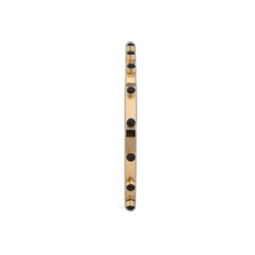 Thin Opening Enamel Nail Bracelet