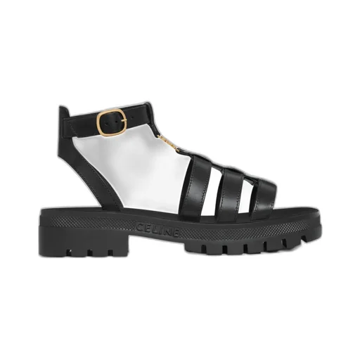 Clea Triomphe Gladiator Sandal In Calfskin - Vegetal Tanning