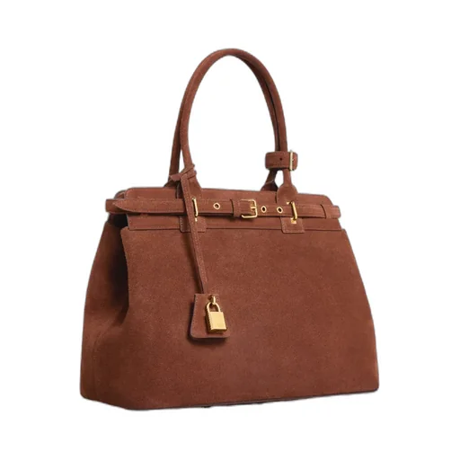 Conti Bag In Suede Calfskin