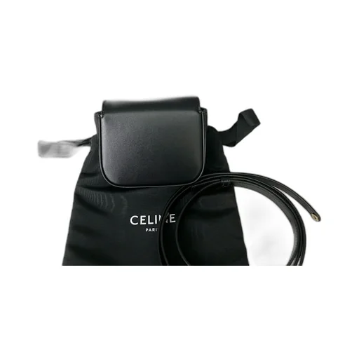 Mini Claude In Shiny Calfskin