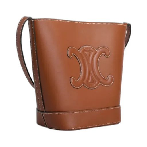 Small Bucket Cuir Triomphe In Smooth Calfskin