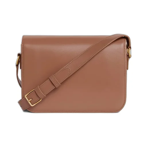 Classique Triomphe Bag In Shiny Calfskin