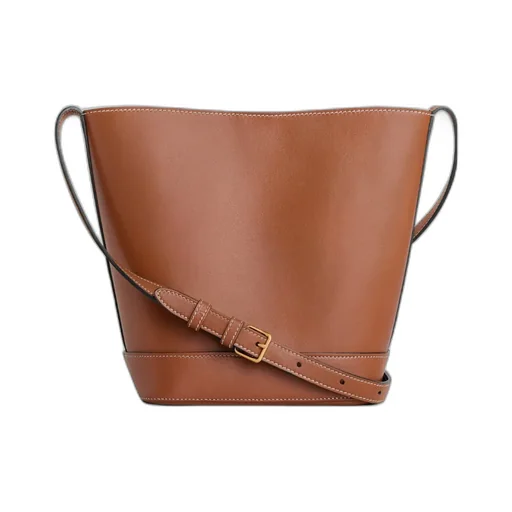 Small Bucket Cuir Triomphe In Smooth Calfskin