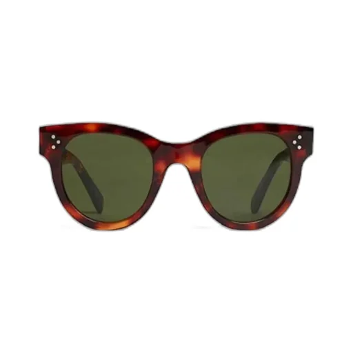 Cat Eye S003 Sunglasses In Acetate With Mineral Glass Lenses