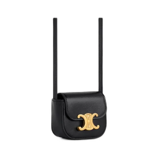 Mini Claude In Shiny Calfskin