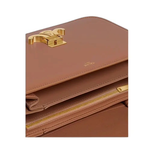 Classique Triomphe Bag In Shiny Calfskin