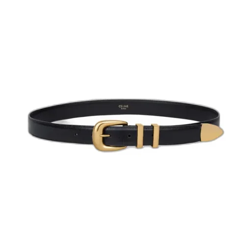 Medium Western Belt In Taurillon Leather
