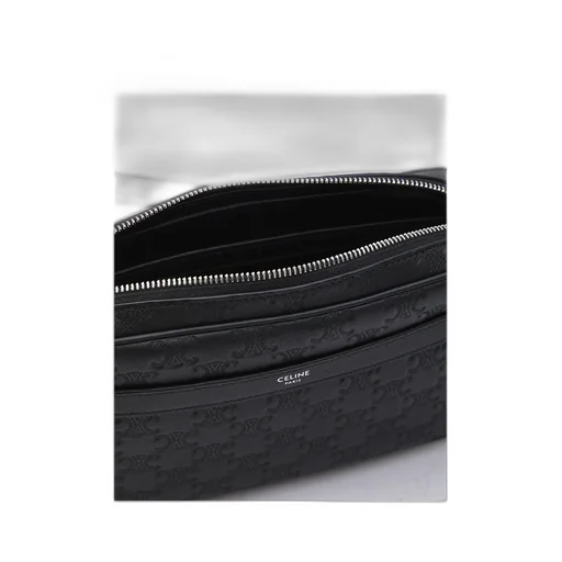 Medium Messenger Bag With Triomphe Embossed